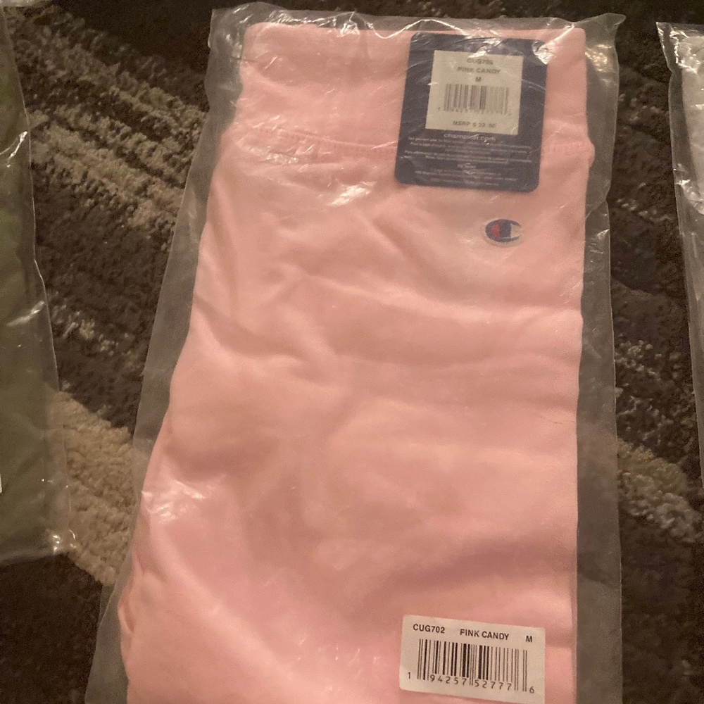 Girls medium size pink sweat pants